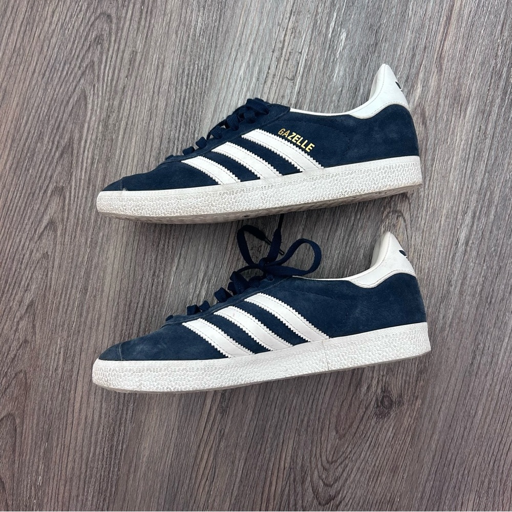 Adidas Gazelle Shoes Navy Youth Size 5